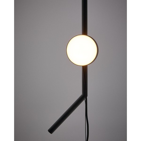 Must hämardatav LED-põrandalamp (kõrgus 339 cm) Orey - Kave Home-image-2