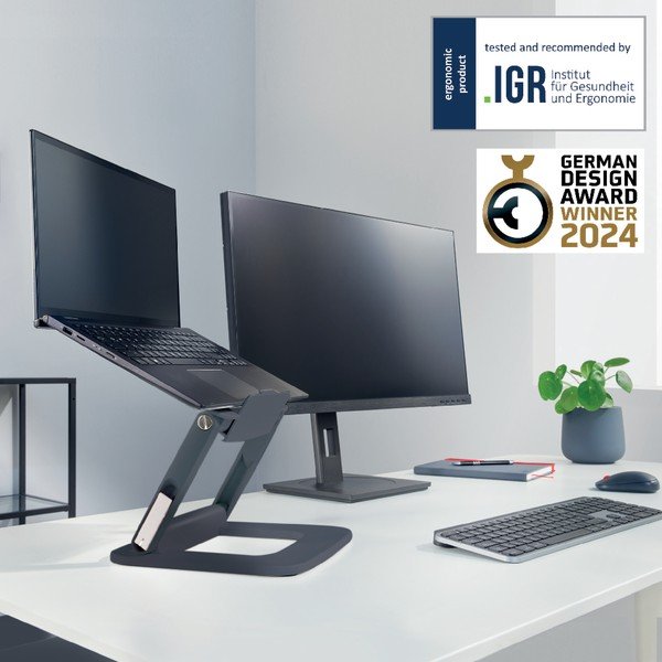 Reguleeritav sülearvuti stend Ergo – Leitz-image-4