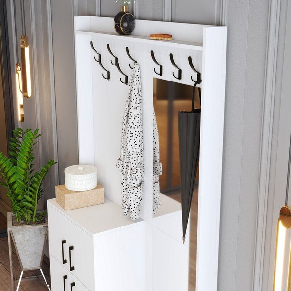 Valge koridori komplekt Berlin - Kalune Design-image-4