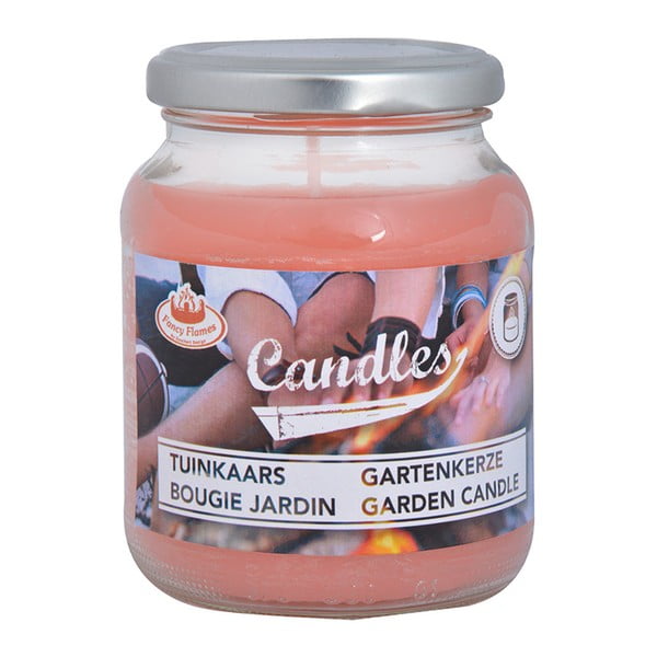 Sada 4 zahradních svíček ve skleničce Esschert Design Garden, doba hoření 36 hodin-image-2