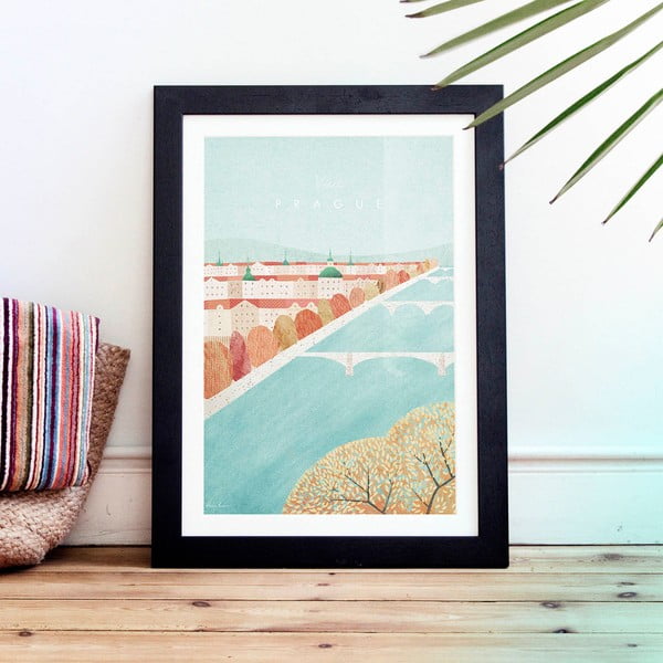 Plakat , 30 x 40 cm Prague - Travelposter-image-1