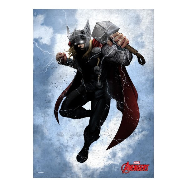 Nástěnná cedule Marvel Dark Edition - Thor