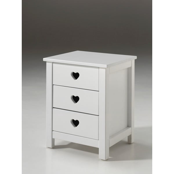 Valge laste öökapp Amori - Vipack-image-2