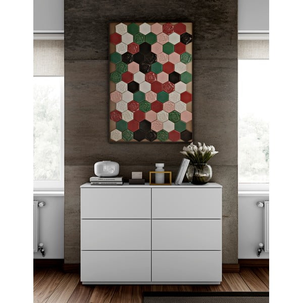 Valge madal kapp 120x84 cm Join - TemaHome-image-1