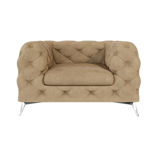 Helepruun sametist tugitool Chelsea – Ropez-image-1