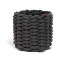 Riidest korv ø 21x17 cm Peach Skin Round S - Bigso