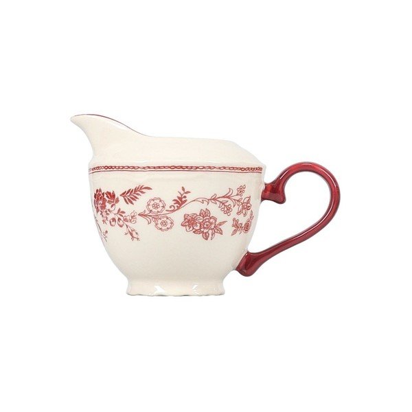 Burgundia/elevandiluust portselanist piimakann 180 ml Cyril - S|P Collection-image-2