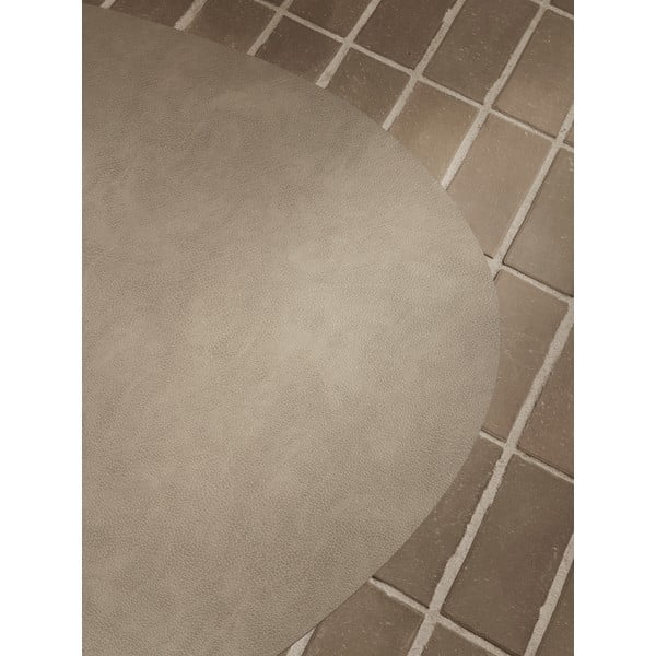 Konjakipruun nahast matt 115x135 cm Curve XXXL Bull - LIND DNA-image-2