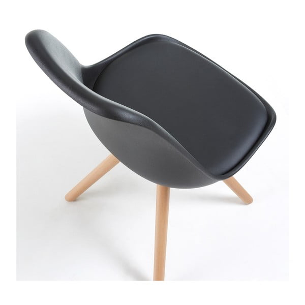 Lumos must pöögijalgadega tool Lumos - Bonami Essentials-image-2