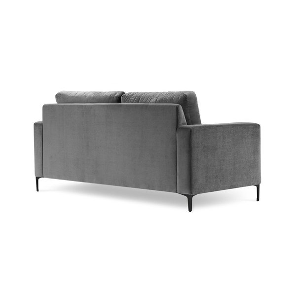Tume hall sametist diivan 158 cm Harmony – Kooko Home-image-3