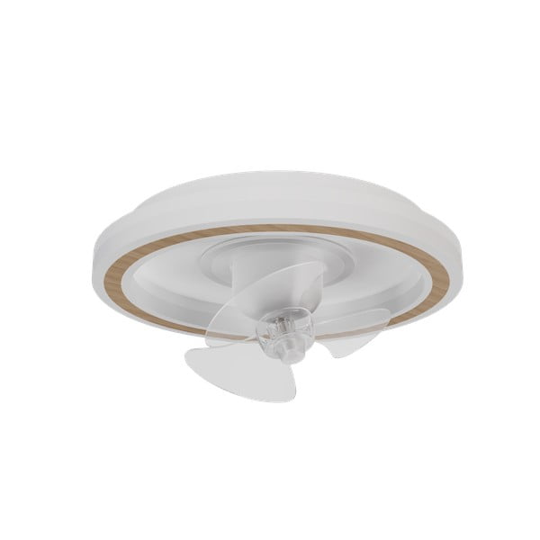 Valge LED-laevalgusti puldiga/ventilaatoriga Alan Move - SULION