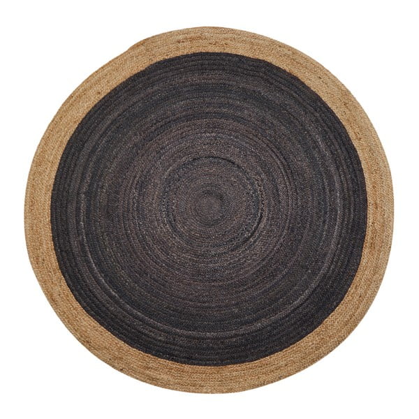 jutový koberec vhodný do exteriéru Native, ⌀ 120 cm