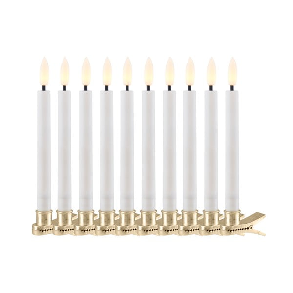 Komplekt 10 LED valgusdekoratsiooni, kõrgus 11 cm Sille - Sirius-image-1