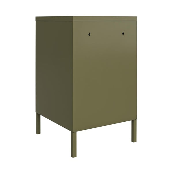 Khaki värvi metallist öökapp Bradford - Støraa-image-3