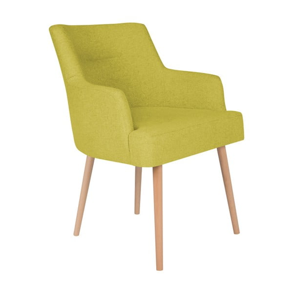 Žlutá židle Cosmopolitan design Retro
