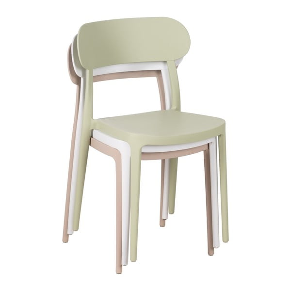 Helerohelised plastikust söögitoolid 2tk komplektis - Ixia-image-3