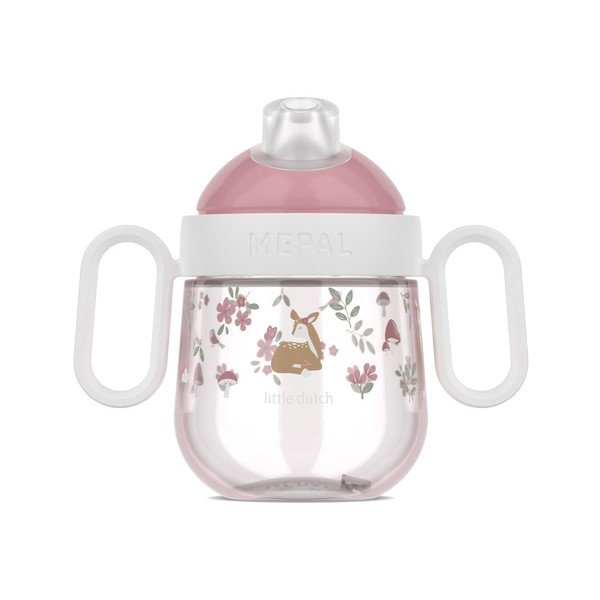 Heleroosa plastmassist laste kruus 200 ml Fairy Garden - Mepal-image-3