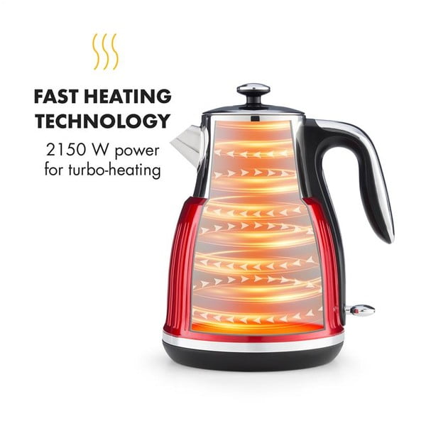 Punane veekeetja Cancan - Klarstein-image-2