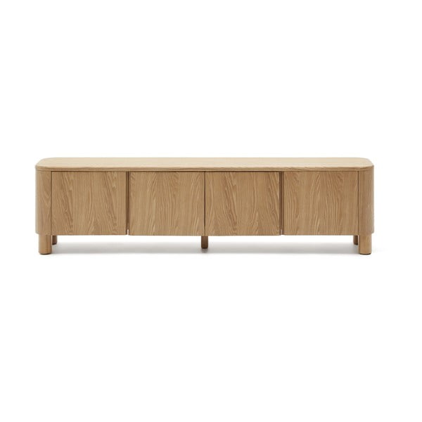 Saarepuidu spoonist TV-alus 200x52x40 cm Salaya - Kave Home