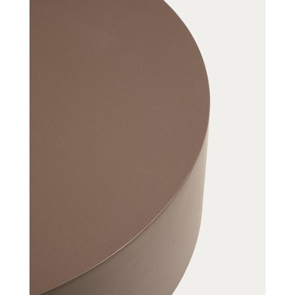 Betoonist ümmargune aiakohvilaud ø 60 cm Garbet - Kave Home-image-3