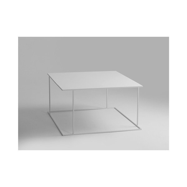 Valge kohvilaud Custom Form , 80 x 80 cm Walt - CustomForm-image-1