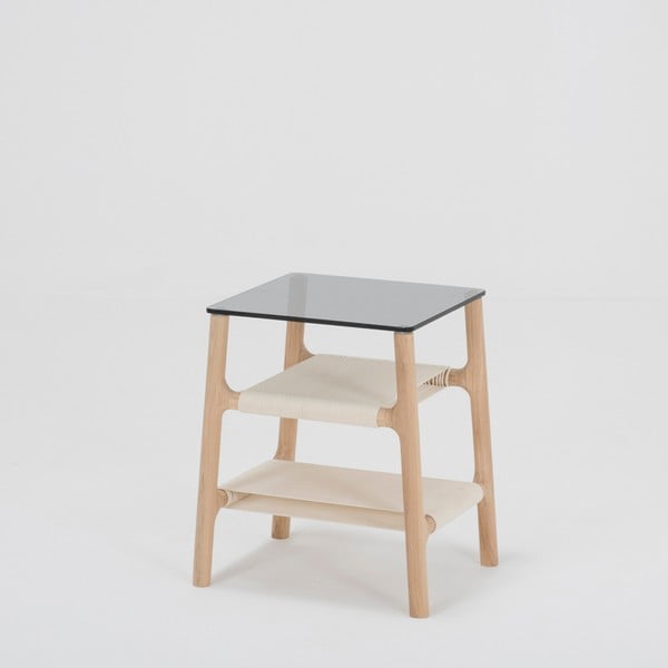 Kokkupandav laud, mis on valmistatud täispuidust tammepuust Fawn - Gazzda-image-3