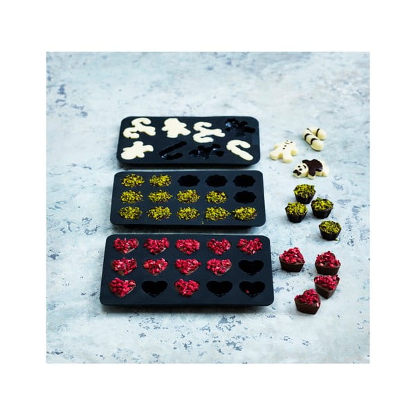 Silikoonist küpsetusvormid 3tk komplektis - Blomsterbergs-image-1