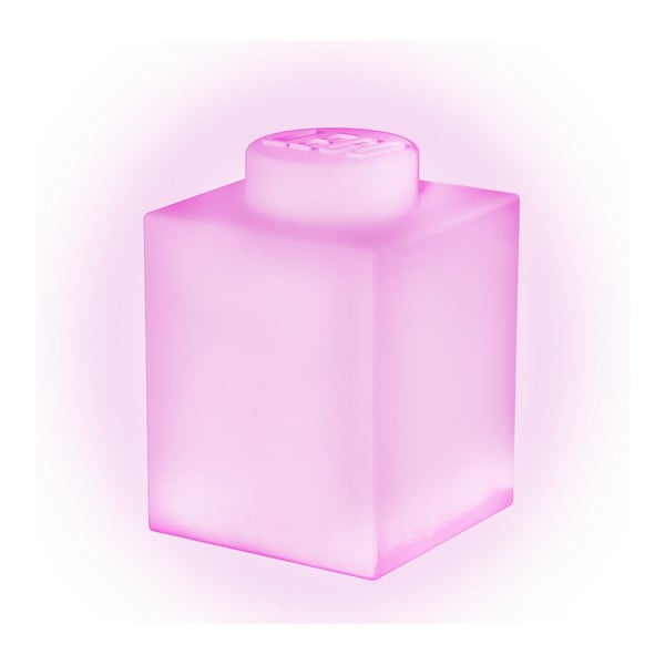 Roosa silikoonist öövalgusti Telliskivi Classic - LEGO®-image-1