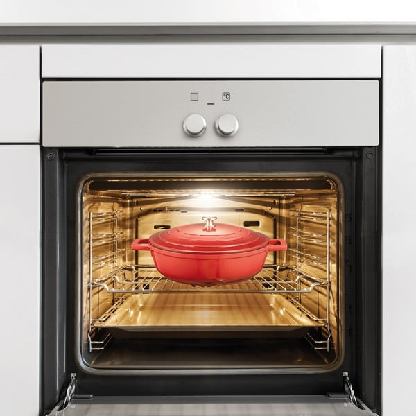 Roostevabast terasest pott induktsioonile ø 28 cm Bordeaux - Tescoma-image-1