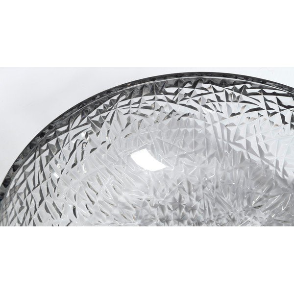 Must klaasist ümmargune valamu ø 42 cm Gaviota - Sapho-image-4