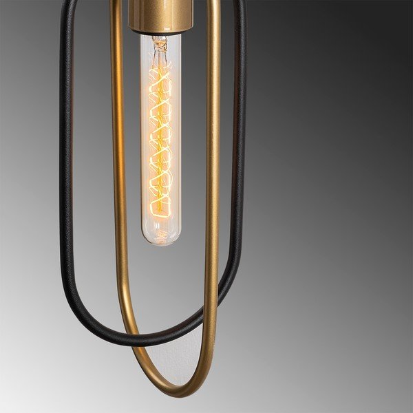 Must-kuldne seinavalgusti Cerco - Opviq lights-image-4