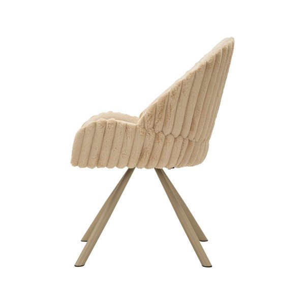 Kreemid polsterdatud söögitoolid 2tk komplektis Stockholm - Mauro Ferretti-image-4