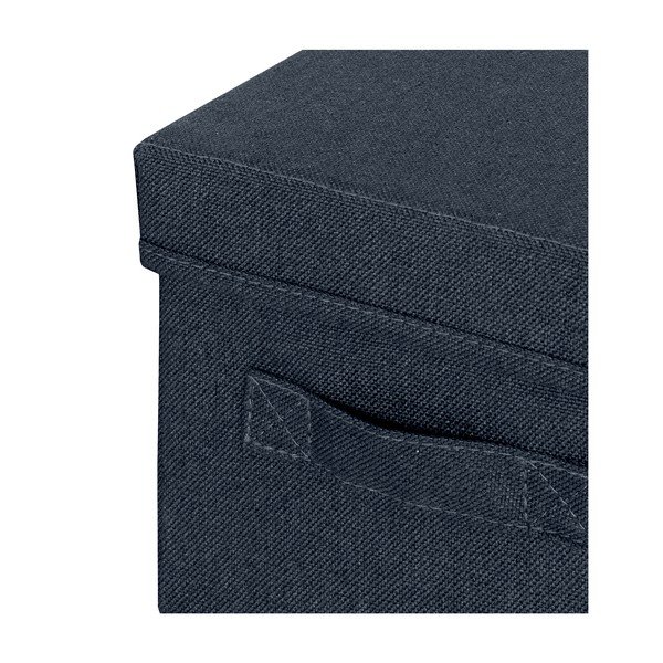 Tumehallid riidest hoiukastid koos kaanega 2tk komplektis 19x28.5x16 cm - Leitz-image-2