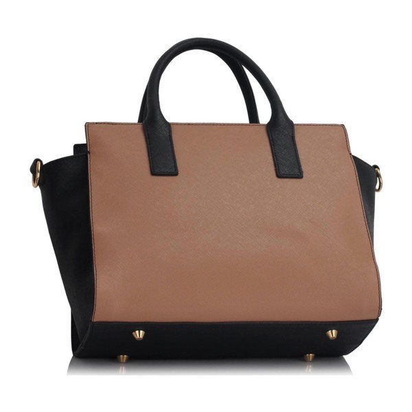 Kabelka L&S Teri Black & Nude-image-2