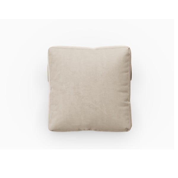 Beež sametpadi modulaarsele diivanile Rome Velvet - Cosmopolitan Design-image-1