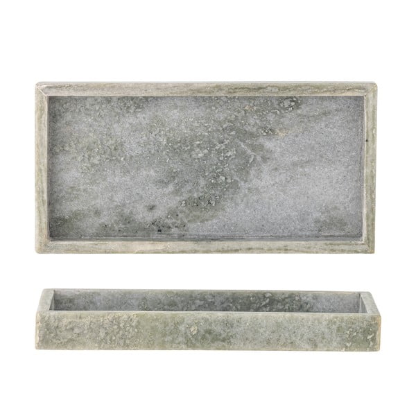 Marmorist dekoratiivne kandik 25,5x12,5 cm Majsa - Bloomingville-image-3