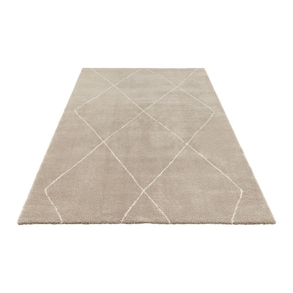 Beež ja kreemjas vaip Massy, 200 x 290 cm Glow - Elle Decoration-image-3