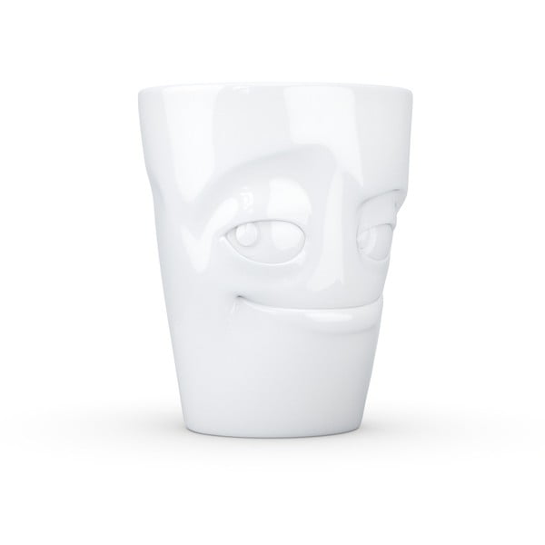 Valge käepidemega portselanist kruus - 58products-image-3