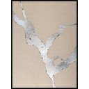 Maal 90x120 cm Wild Horizon Silver - Malerifabrikken