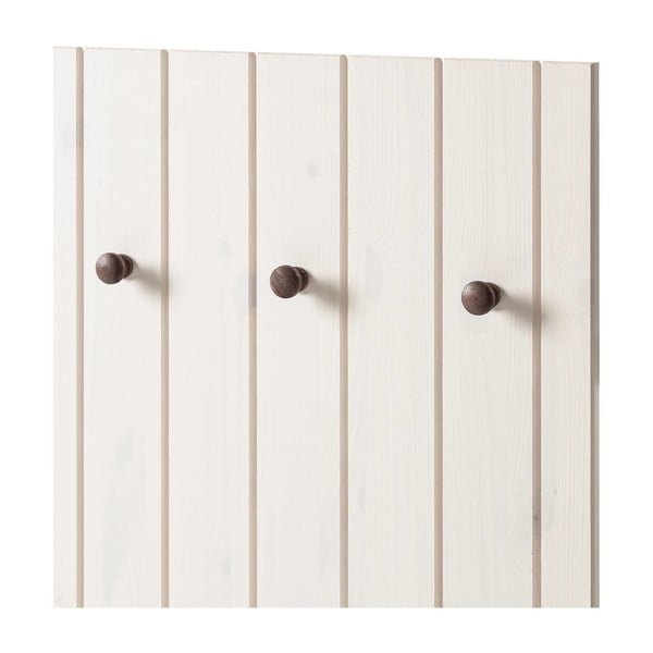 Valge männipuidust esikukomplekt 55x100x2 cm Anita - Støraa-image-3