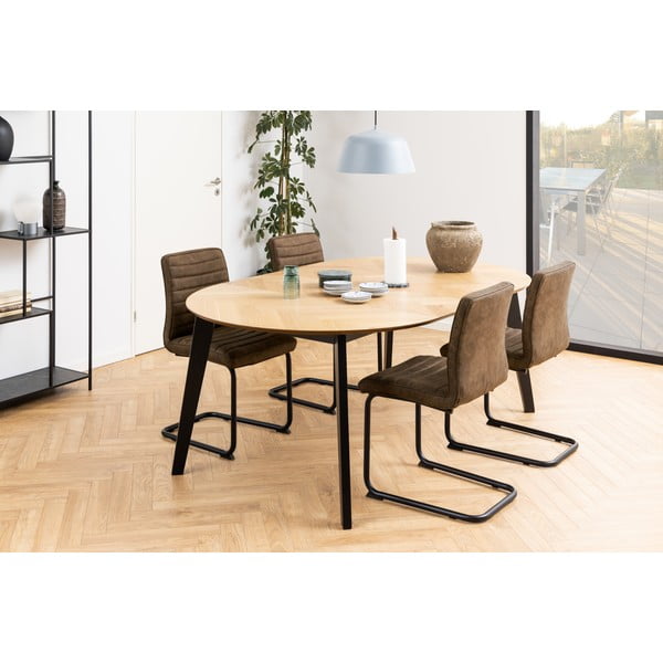 Pruun söögitool Zola - Actona-image-1