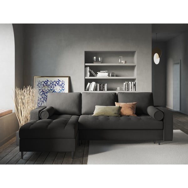 Tumehall nurgadiivan, vasakpoolne nurgas Santo - Milo Casa-image-1