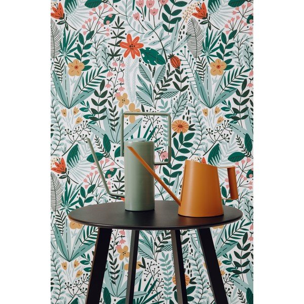 Roheline metallist teekann, kõrgus 29 cm Grace - PT LIVING-image-1