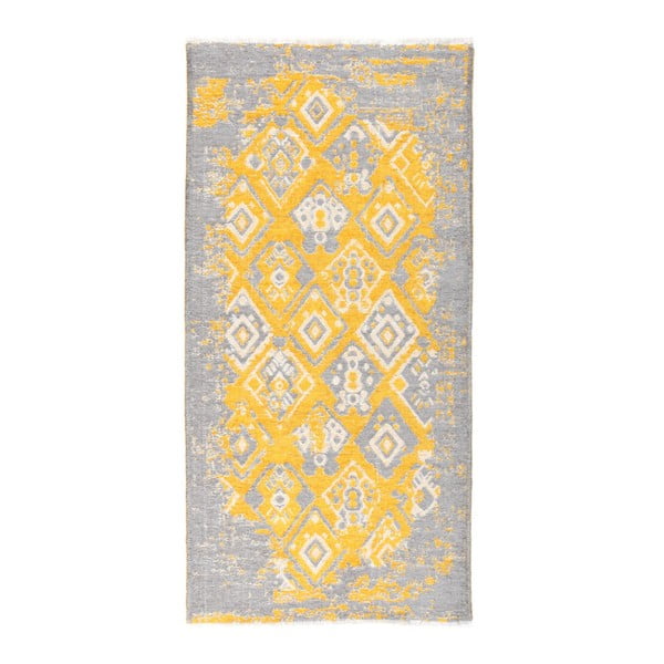 Žlutošedý oboustranný koberec Homemania Maleah, 77 x 150 cm