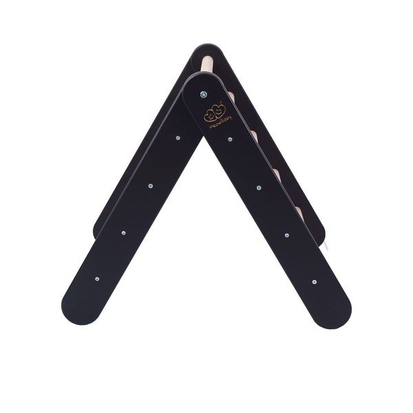 Must männipuidust laste ronimisredel 60x60x60 cm Montessori - Meowbaby-image-3