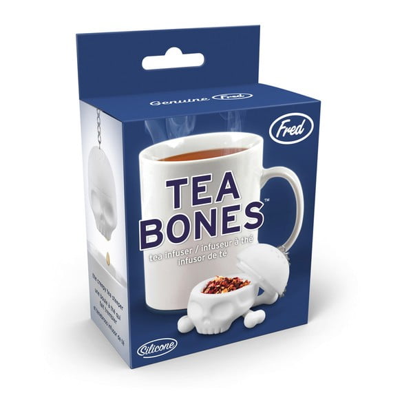 Bílé sítko na čaj Fred & Friends Tea Bones-image-1