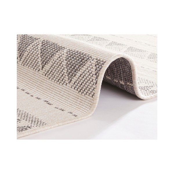 Hall ja kreemikas õuevaip , 80 x 350 cm Bahamas - NORTHRUGS-image-3