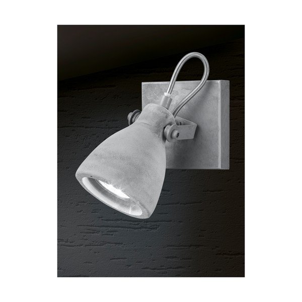 Hall seinalamp Betoon, pikkus 10 cm - Trio-image-1