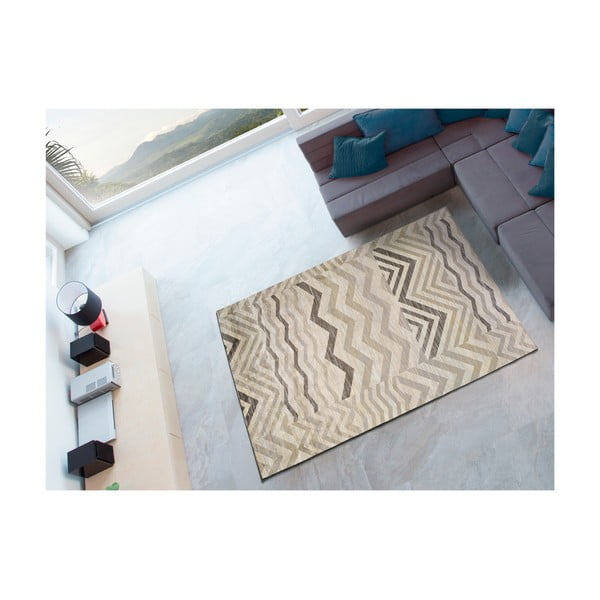 Hall viskoosist vaip Belga Zig Zag, 70 x 110 cm - Universal-image-2