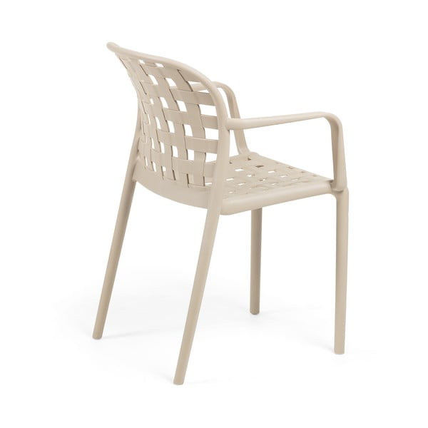 Beeži värvi terasjalgadega aiatool Onha - Kave Home-image-2